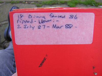 Diary page 001