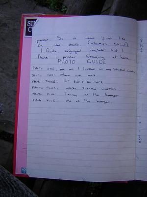 Diary page 005