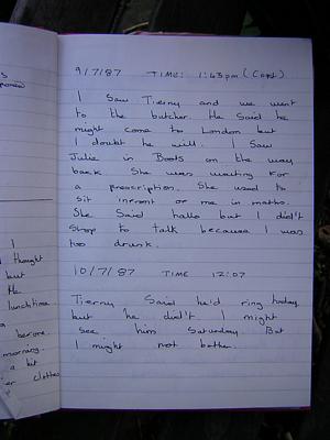 Diary page 007