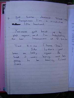 Diary page 018