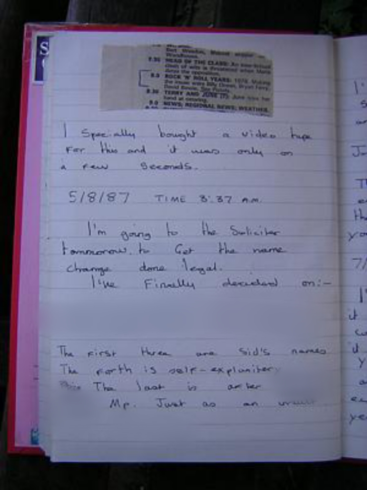 Diary page 022