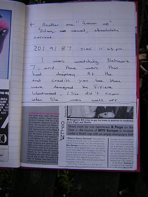 Diary page 031