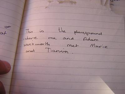 Diary page 038